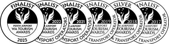 WA Tourism Awards Finalists for the past six years